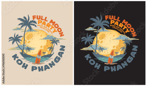 Full Moon Party Koh Phangan - Haad Rin, Thailand