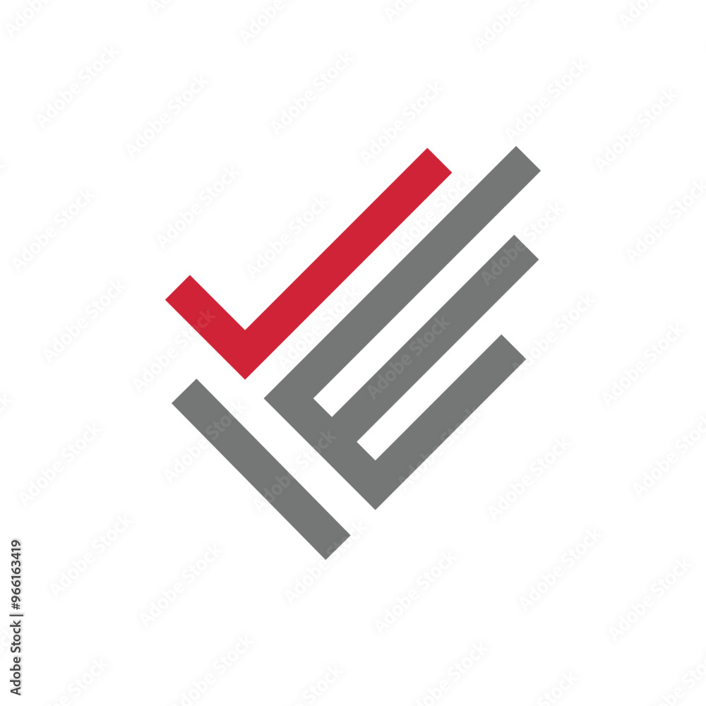hand right for vote logo vector eps outline stroke