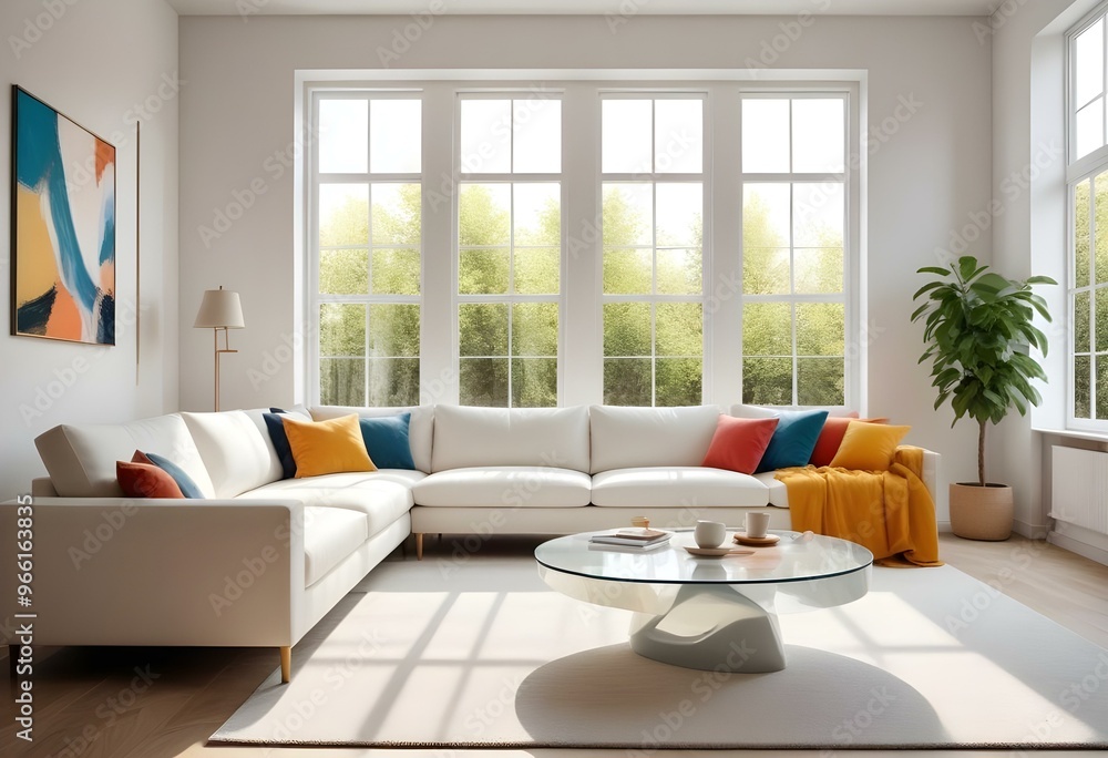 Photo modern style interior room 3d illustration Interior,Kitchen,Washrooms frame living room with colorful white sofa,led with blank frame Photo modern style interior room 3d illustration Interior,Kitchen,Washrooms frame living room with colorful white sofa,led with blank frame