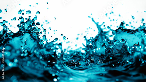 Wallpaper Mural Water Splash Backgrounds Sea Splattered. Torontodigital.ca