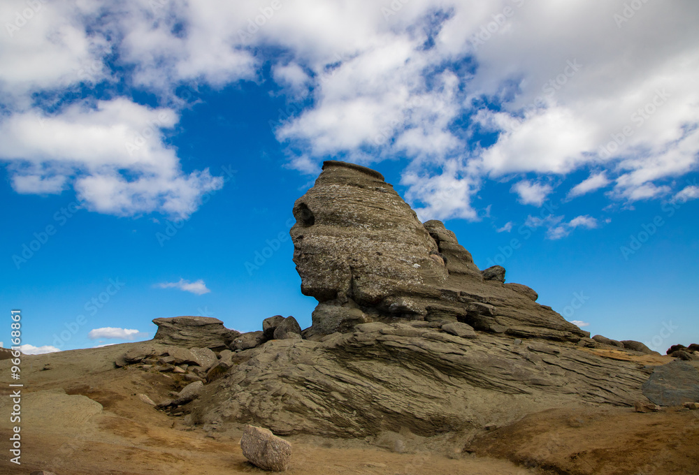 The Sphinx from the Bucegi Mountains - Romania The Sphinx from the Bucegi Mountains - Romania