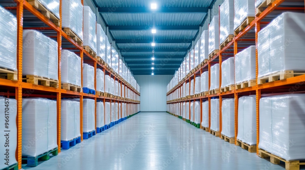 Cold storage warehouse with ultraviolet sterilization lights, innovative hygiene practices Cold storage warehouse with ultraviolet sterilization lights, innovative hygiene practices