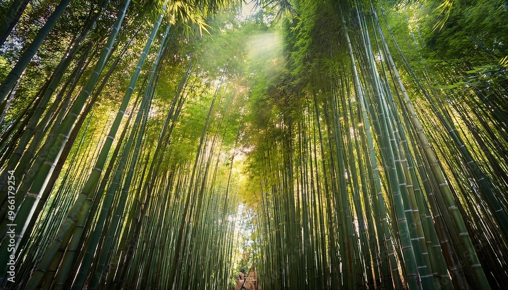 green bamboo forest green bamboo forest