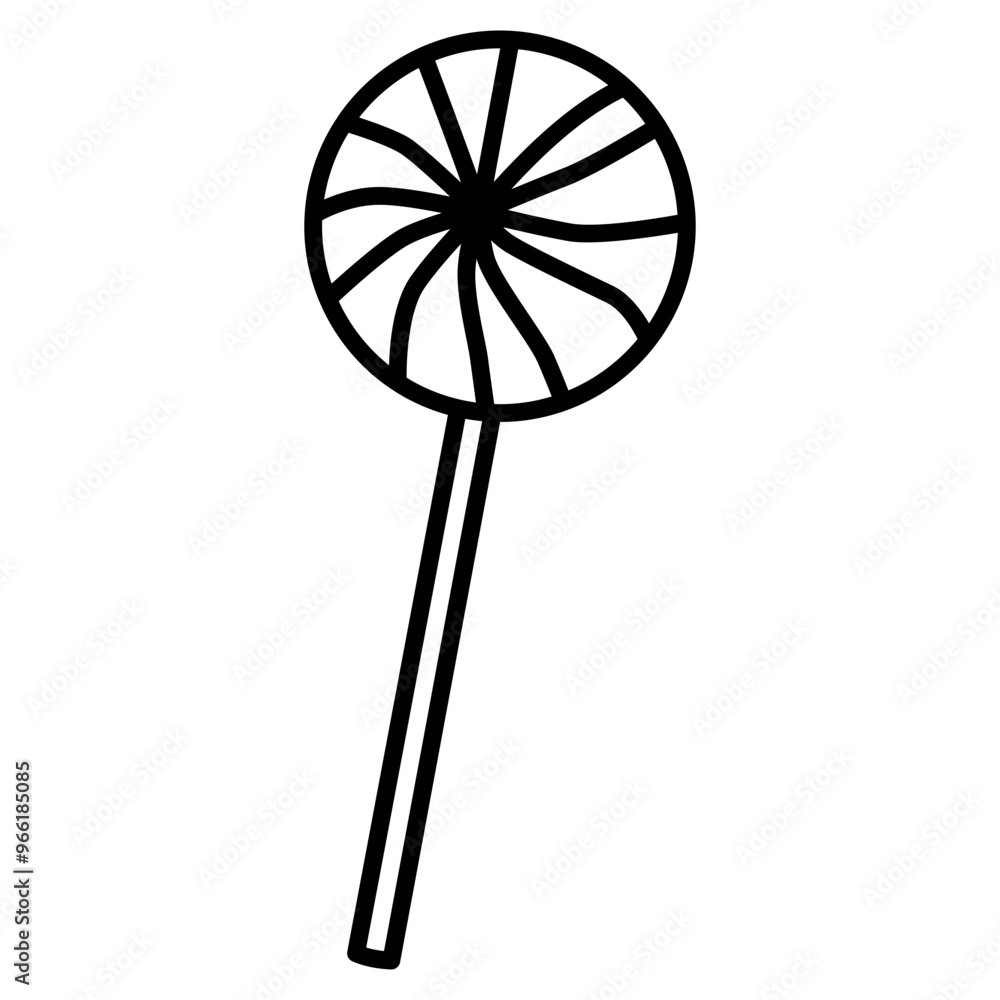 Lollipop Outline