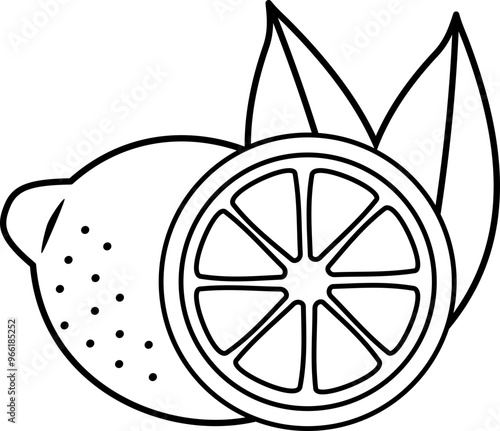 Lemon Outline