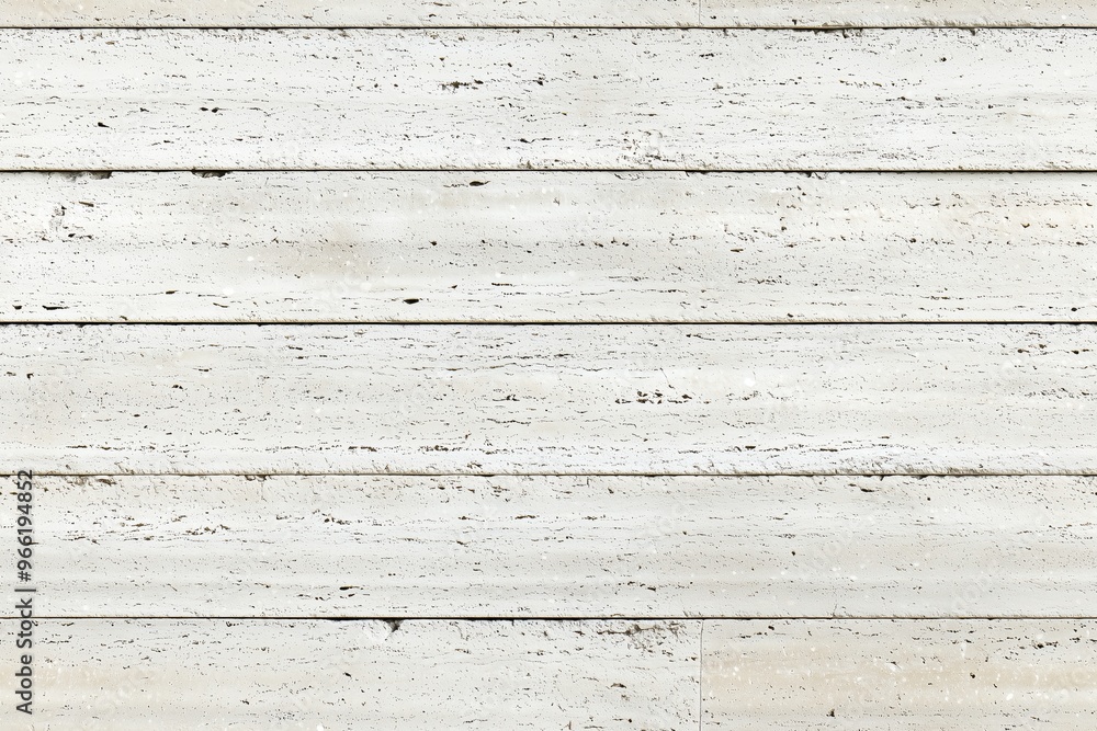Naklejka premium White wooden planks with a weathered texture, showcasing natural grain patterns and subtle imperfections.