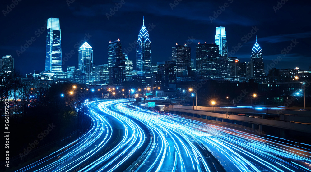 Smart City Digital Transformation concept: Network Connection, Smart Buildings, and IoT Integration with 5G Smart City Digital Transformation concept: Network Connection, Smart Buildings, and IoT Integration with 5G