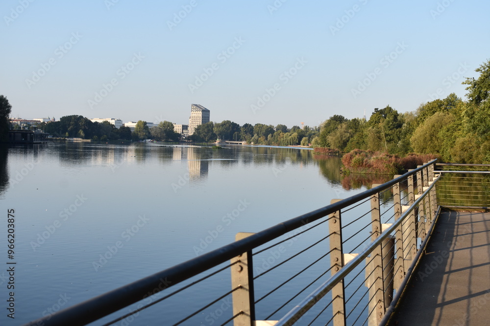 Fototapeta premium Auszeit am Wöhrder See