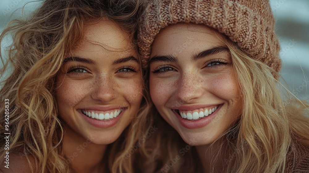 Joyful Best Friends Sharing Laughter and Happiness Joyful Best Friends Sharing Laughter and Happiness