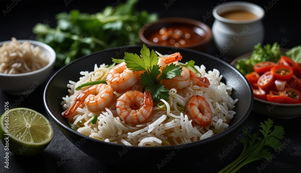 Delicious Shrimp Noodle Bowl Delicious Shrimp Noodle Bowl
