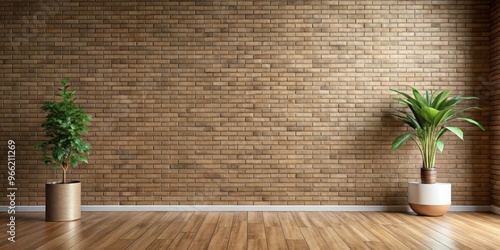 Minimalist Brick Wall Inter...
