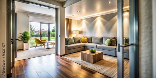 Open Doorway to a Modern Li...