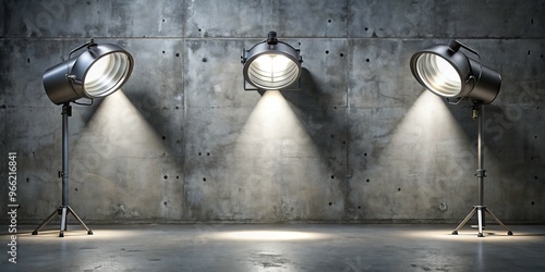 Three Spotlights Illuminati...