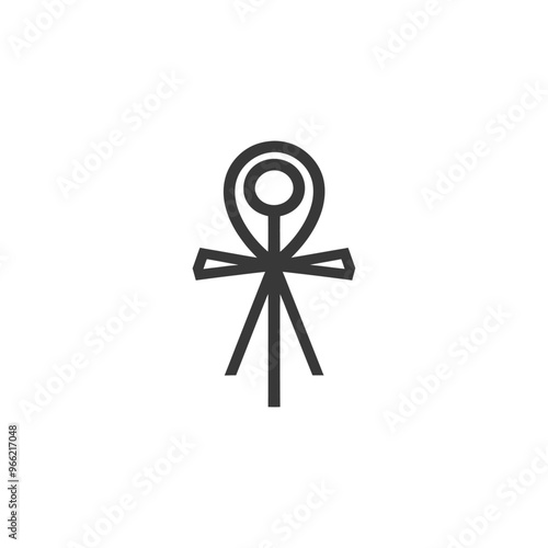 Ankh Symbol Ancient Egyptian Hieroglyph for Life