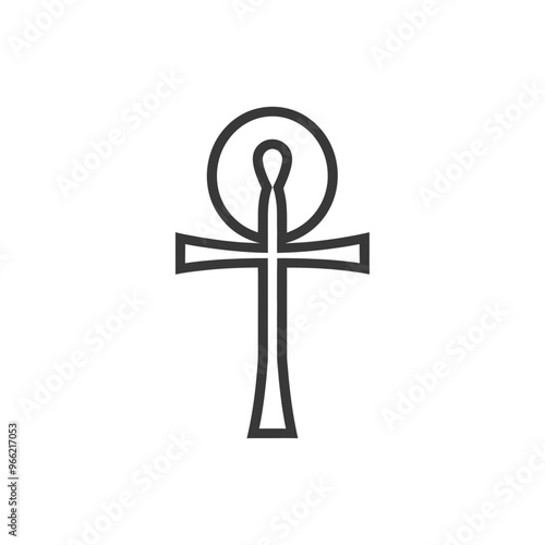 Ankh Symbol Egyptian Hieroglyph for Life
