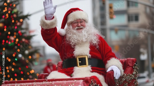Festive Santa Claus Parade Bringing Holiday Cheer to City Streets