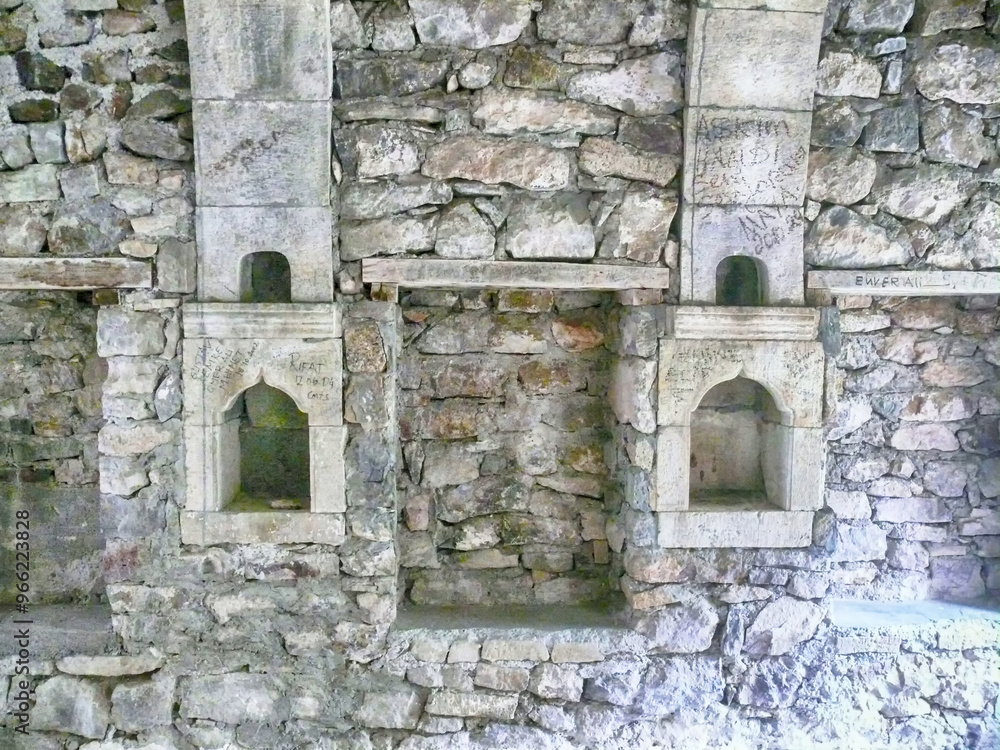 Trabzon Sumela Monastery Stone Walls and Rooms Trabzon Sumela Monastery Stone Walls and Rooms