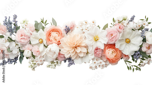 Beautiful floral arrangement featuring soft pink and white flowers, ideal for weddings, decor, or botanical designs.