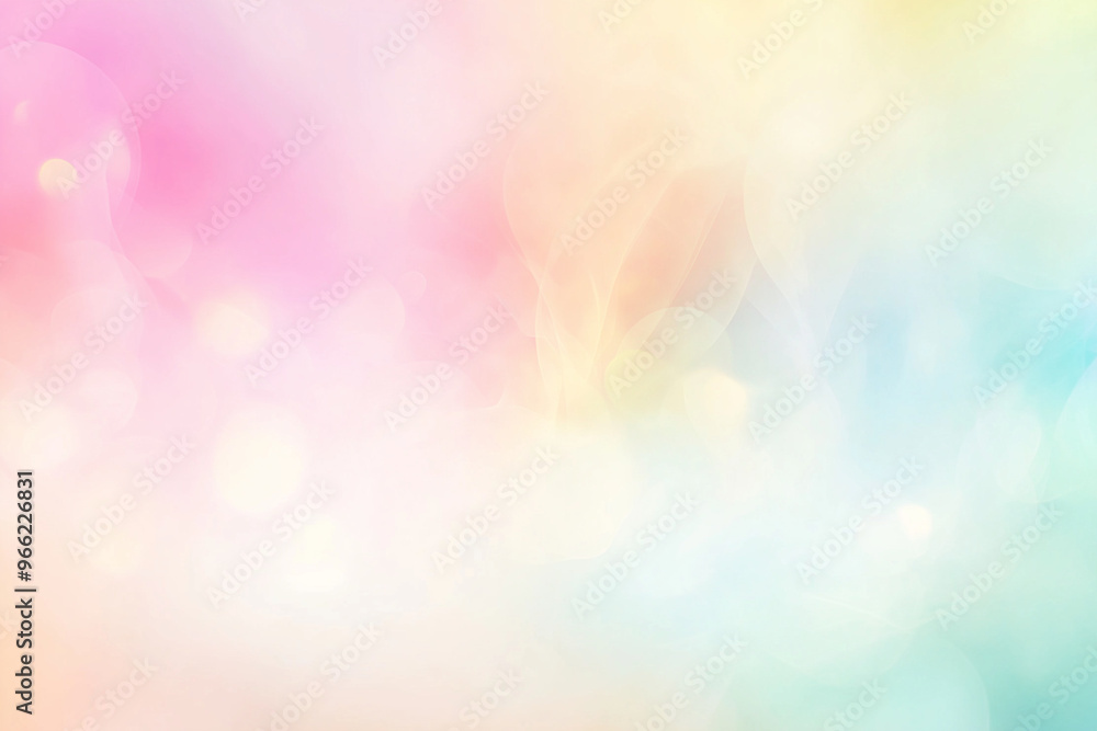Soft pastel gradient abstract background with bokeh effect Soft pastel gradient abstract background with bokeh effect