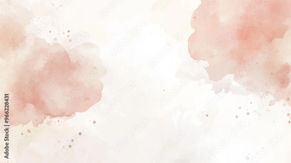 Obraz premium Abstract watercolor textured background. Hand drawn vector texture. Brush stroked painting pastel color watercolour. Aesthetic watercolor