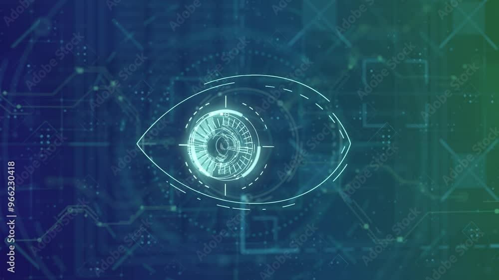 an eye that is constantly moving an eye that is constantly moving