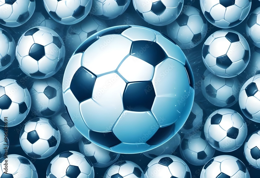Close up on soccer ball with Different Background Close up on soccer ball with Different Background