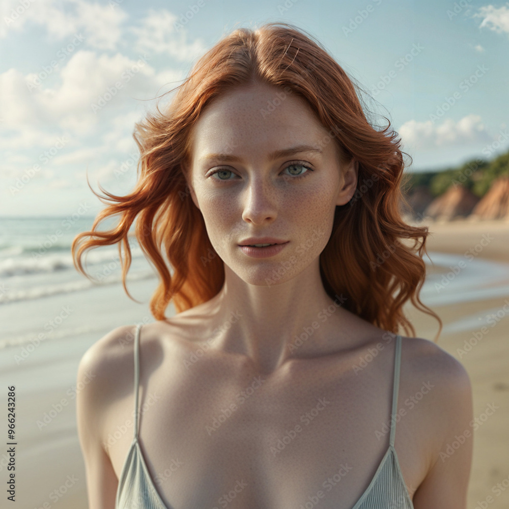 Sun-Kissed Serendipity: A Ginger Beauty's Urban Odyssey Sun-Kissed Serendipity: A Ginger Beauty's Urban Odyssey
