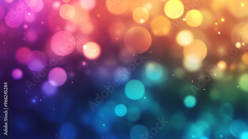 This background has a blurry, colorful look with soft lighting. The colors are vibrant, and the image has been professionally edited for a high-quality effect.