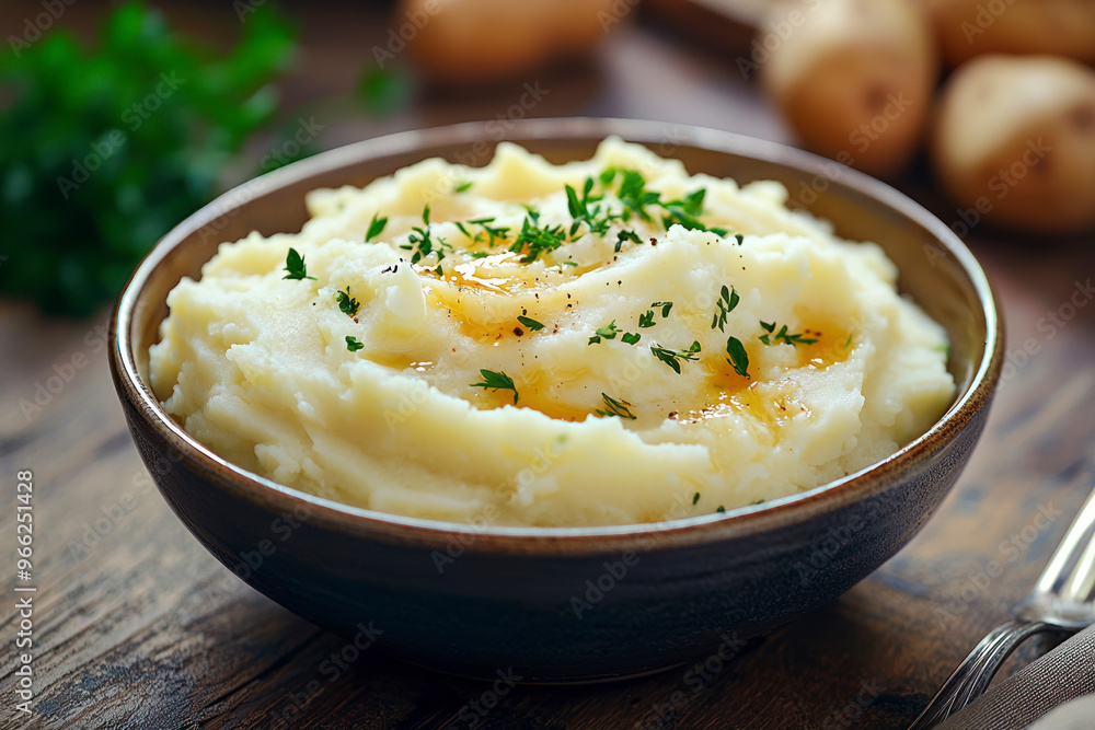 Mashed Potatoes: Creamy and buttery, mashed potatoes are a classic side dish that pairs well with meats and gravy. Mashed Potatoes: Creamy and buttery, mashed potatoes are a classic side dish that pairs well with meats and gravy.