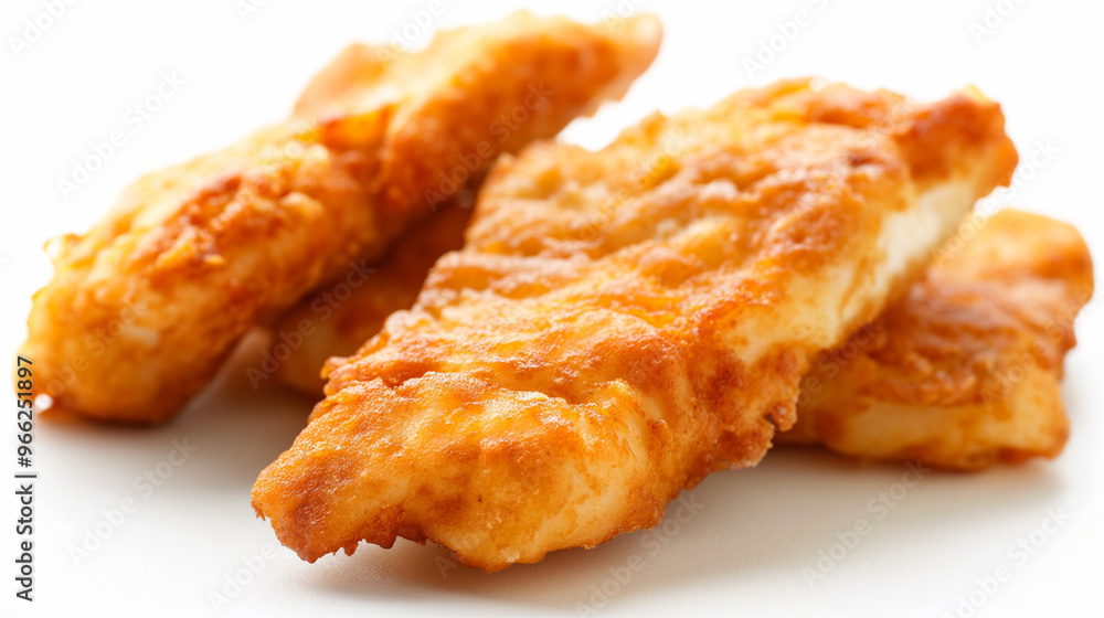 Golden-brown crispy fried fish fillets served on a plate, showcasing a beautifully fried coating that is both crunchy and appetizing for an excellent meal. Golden-brown crispy fried fish fillets served on a plate, showcasing a beautifully fried coating that is both crunchy and appetizing for an excellent meal.