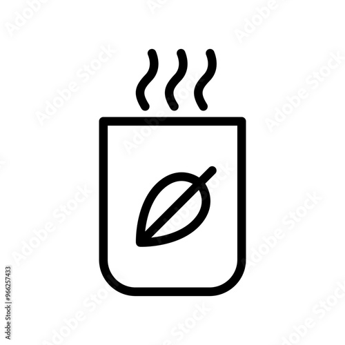Herbal tea icon