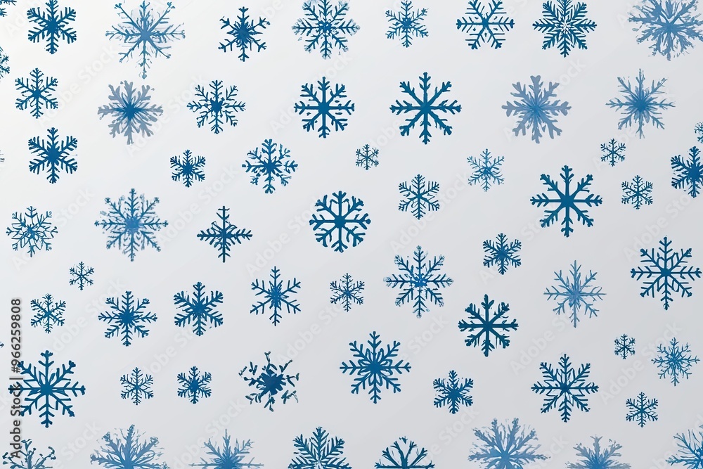 Stunning Collection of Snowflake Illustrations on Clean White Background Stunning Collection of Snowflake Illustrations on Clean White Background