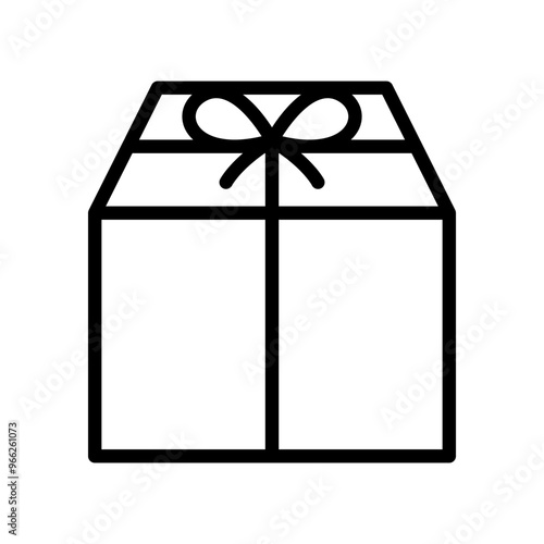 Gift box icon