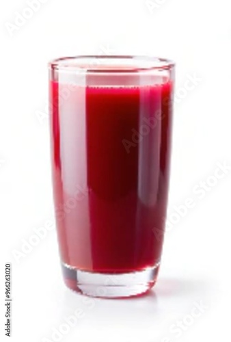 Wallpaper Mural glass of tomato juice isolated, glass of grape juice with ice isolated white background Torontodigital.ca