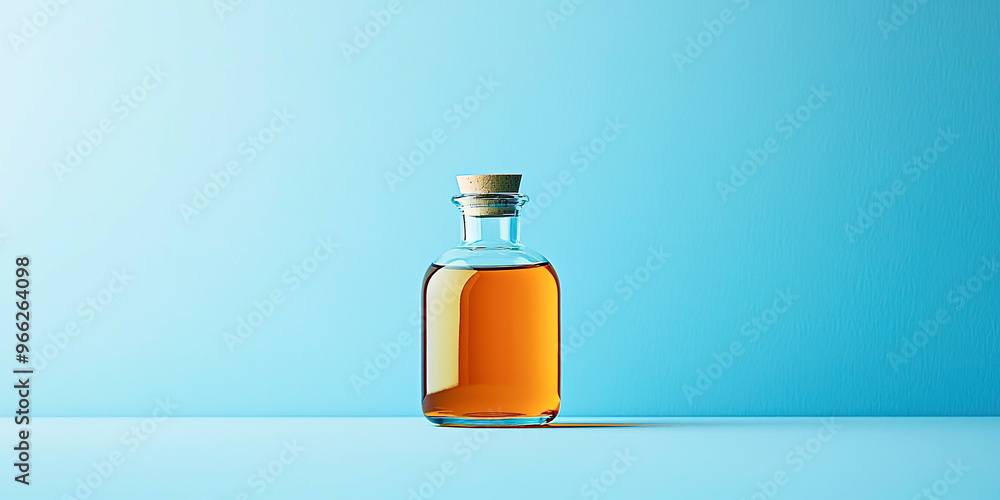 Mockup bottle on a delicate background Mockup bottle on a delicate background