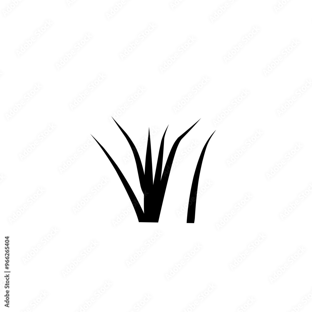 Fototapeta premium Doodle Bunch Of Grass 