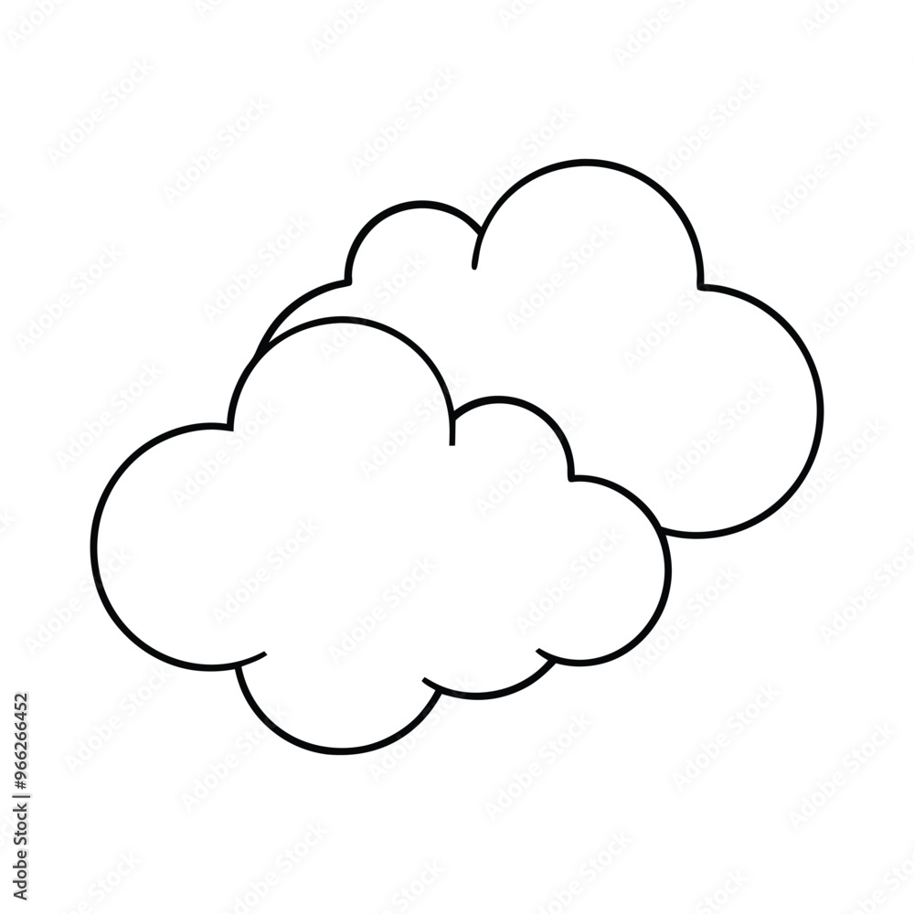 Cloud Drawing Design Vector Illustration Clipart Eps Cloud Drawing Design Vector Illustration Clipart Eps
