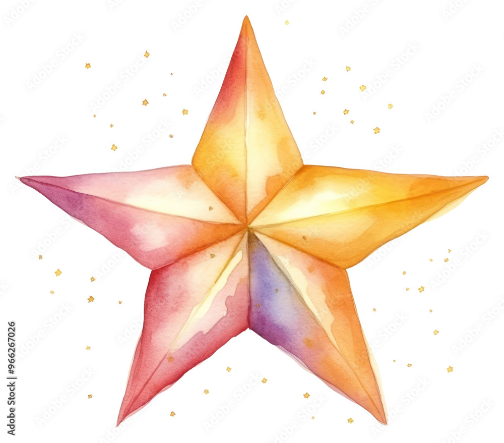 PNG Paper star creativity decoration. PNG Paper star creativity decoration.