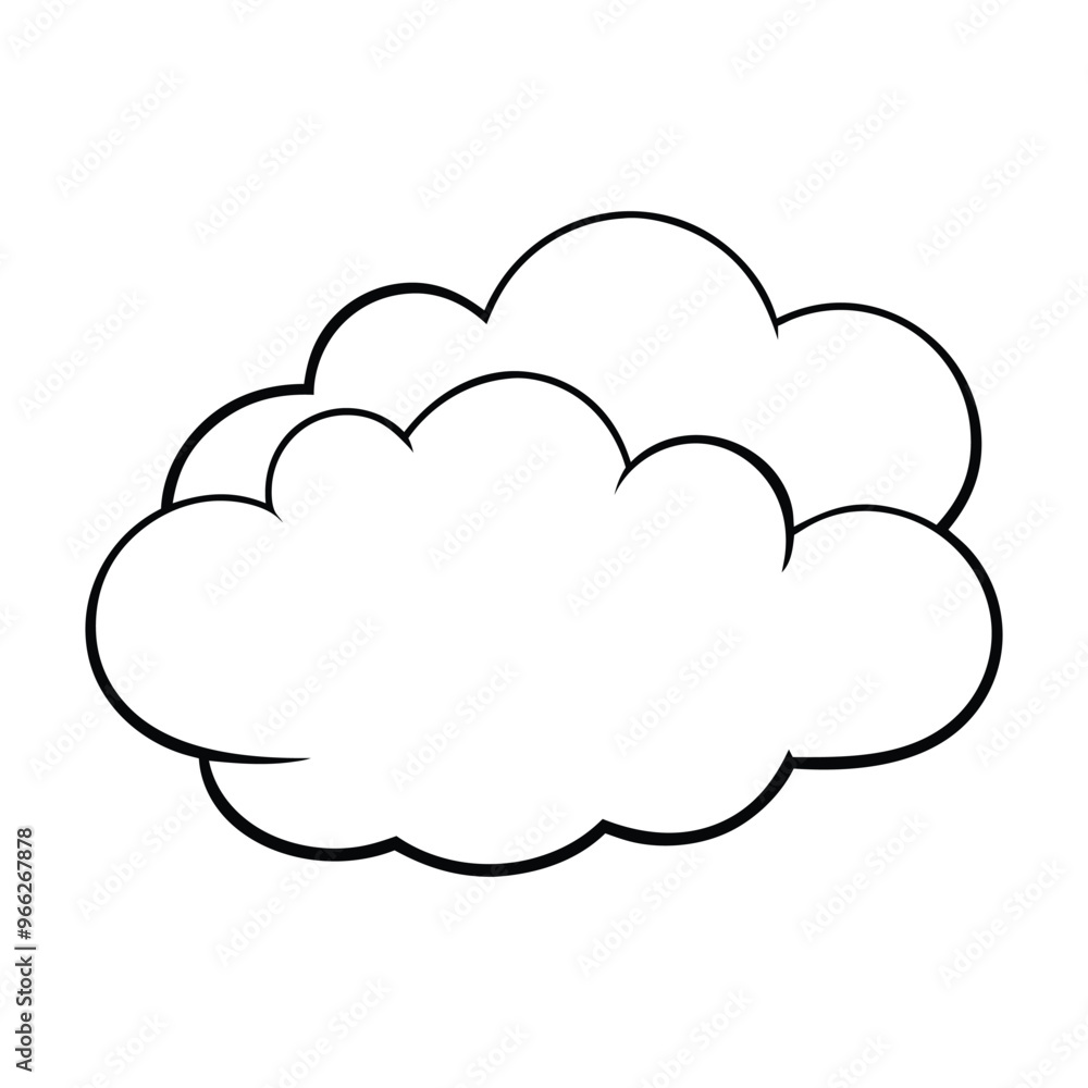 Cloud Drawing Design Vector Illustration Clipart Eps Cloud Drawing Design Vector Illustration Clipart Eps