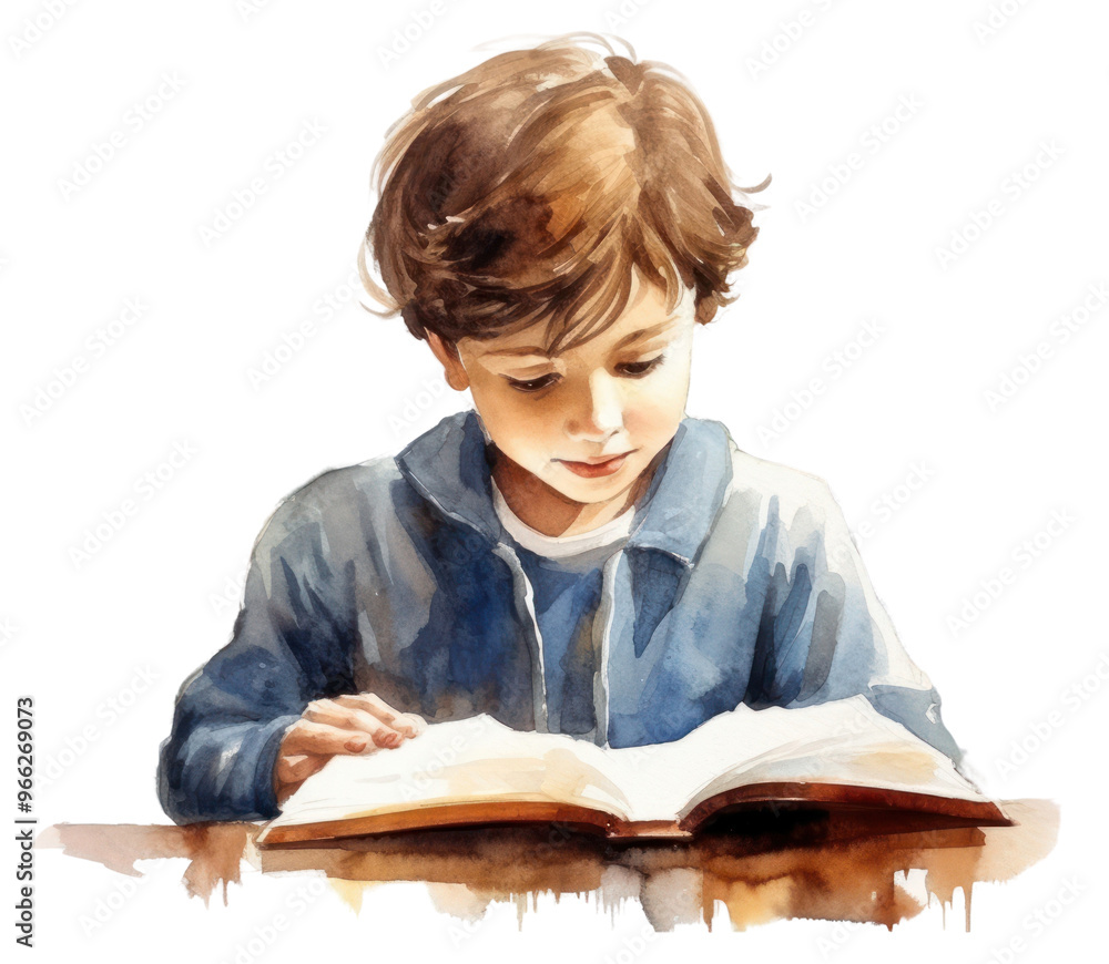 PNG Publication portrait reading child. PNG Publication portrait reading child.