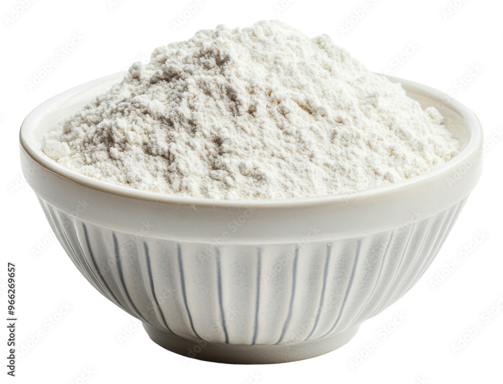 PNG Flour in a bowl ready for baking at home PNG Flour in a bowl ready for baking at home