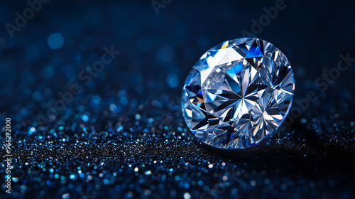 Close-up of a brilliantly c...