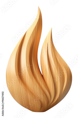 Fireflame icon wood white background creativity. photo