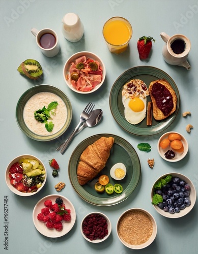 Wallpaper Mural Mesa de desayuno, vista aerea Torontodigital.ca