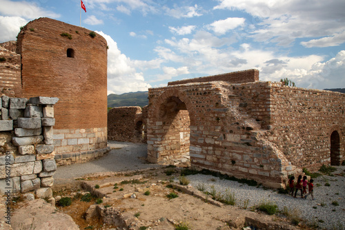 Yenisehir gate with archaeological value in Iznik, Turkey. photo