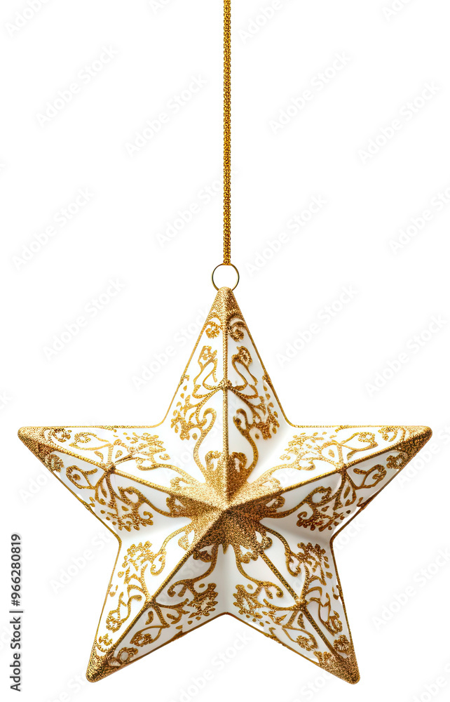 Christmas ornament hanging gold christmas white. Christmas ornament hanging gold christmas white.