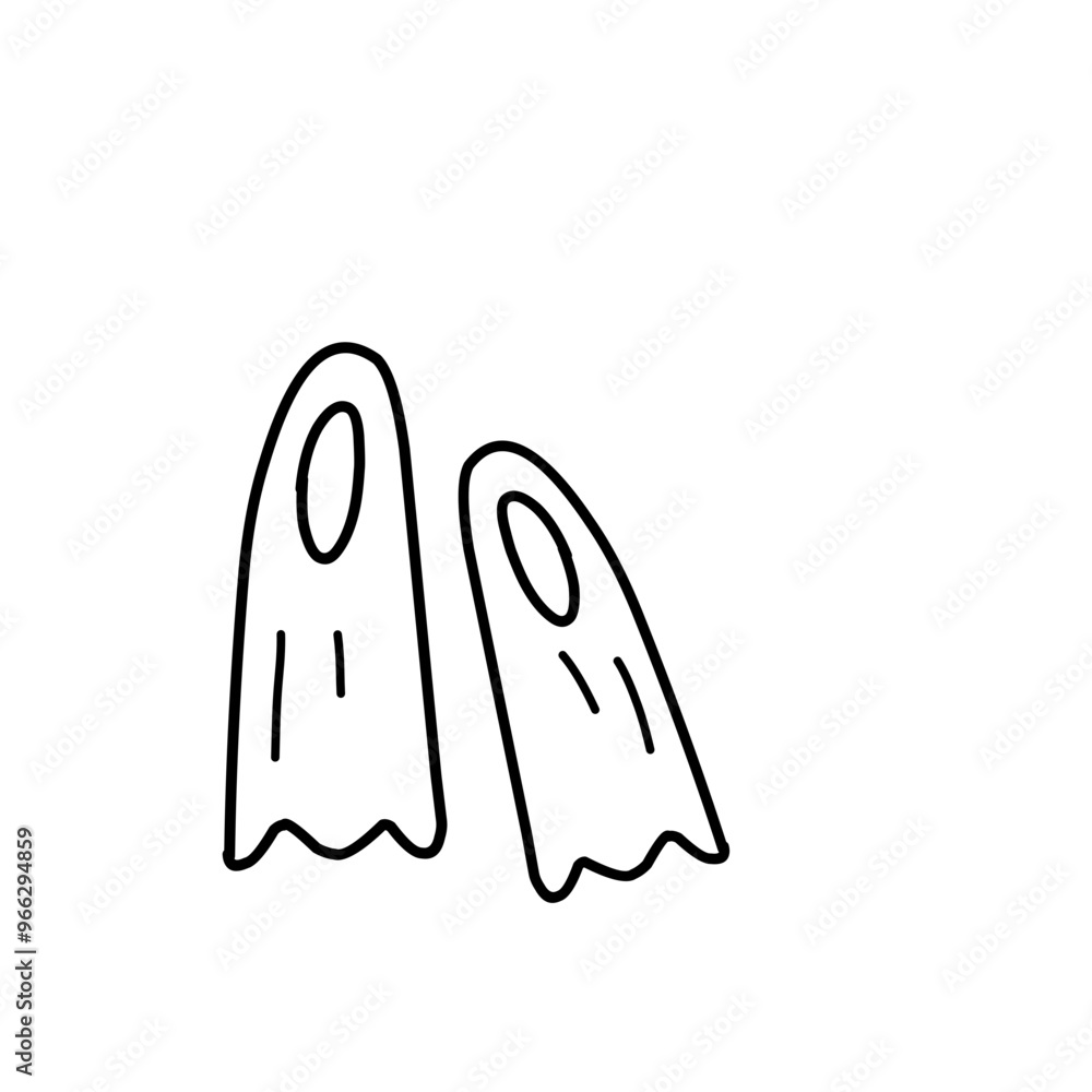 Hand drawn summer holiday elements Hand drawn summer holiday elements