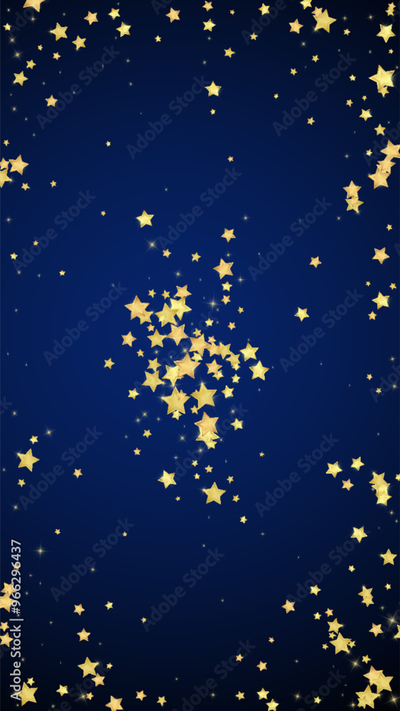 Magic stars vector overlay. Gold stars scattered Magic stars vector overlay. Gold stars scattered