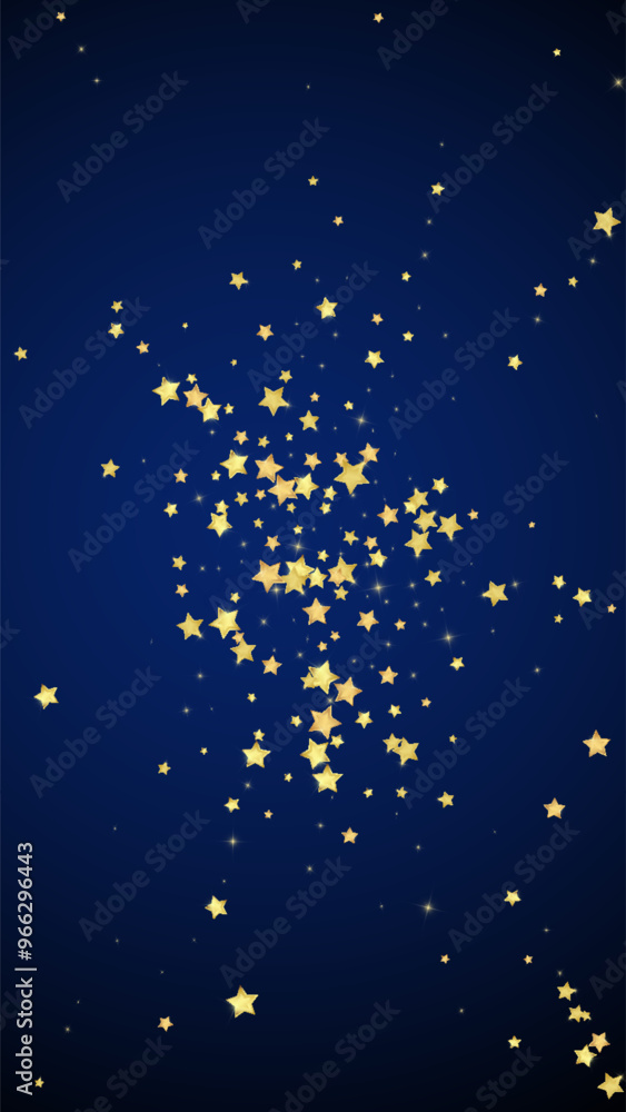 Magic stars vector overlay. Gold stars scattered Magic stars vector overlay. Gold stars scattered