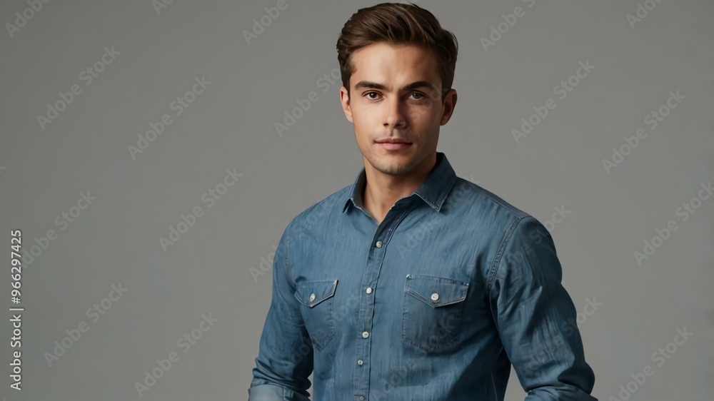 Obraz premium Success businessman smiling,: business casual diversity, business casual ethnic, business casual clothing, business casual asian, business casual outfit